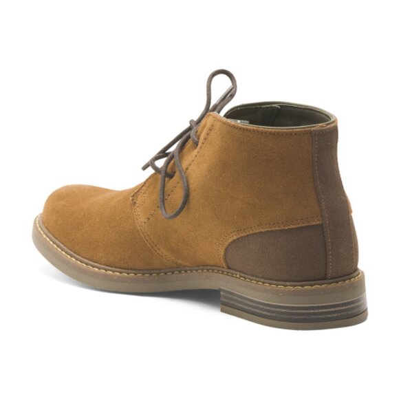 NEW BARBOUR Men's Suede Chukka Boots Fawn 1065MN - Picture 9 of 9